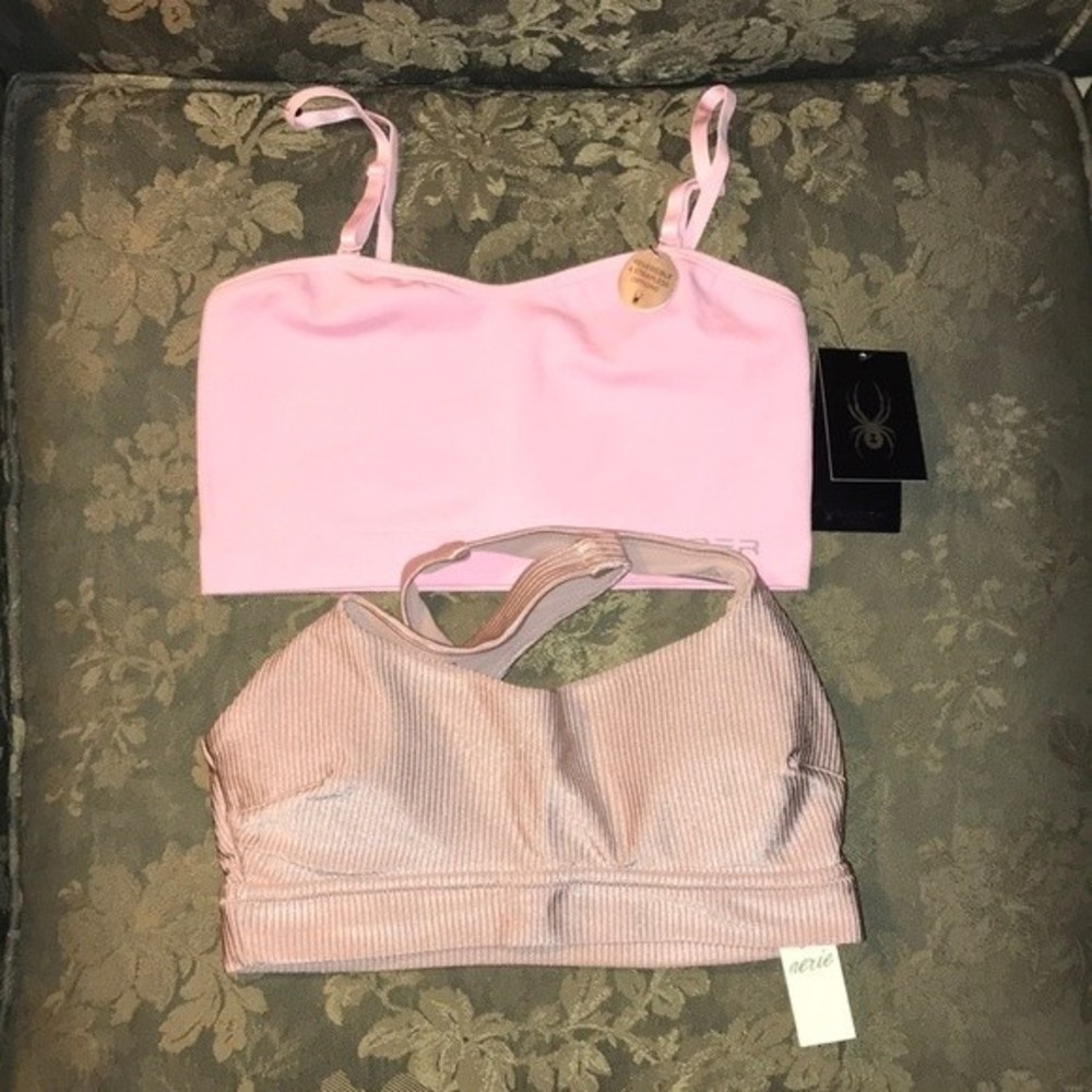 Bundle of Two Sports Bras-Spyder and Aerie NWT